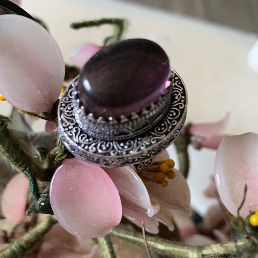Vintage 925 Amethyst Ring